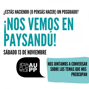 evento aupp CENUR 1 ig