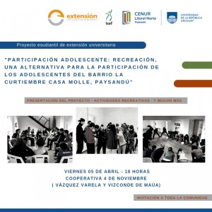 extensión proyecto estudiantil