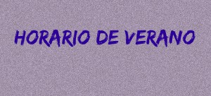 horario de verano