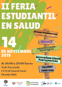 ii feria estudiantil en salud 2019