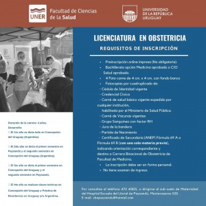 obstetricia 2022 requisitos