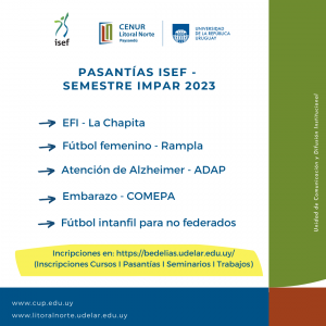 pasantias ised 2023