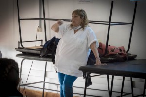 Presentación del prototipo IMANOPLA a estudiantes de Fisioterapia.